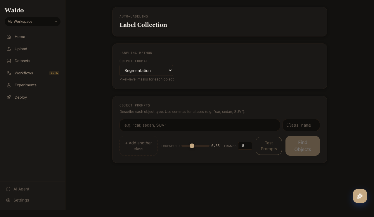 Label page